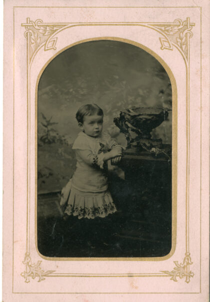 Eulalia as a child